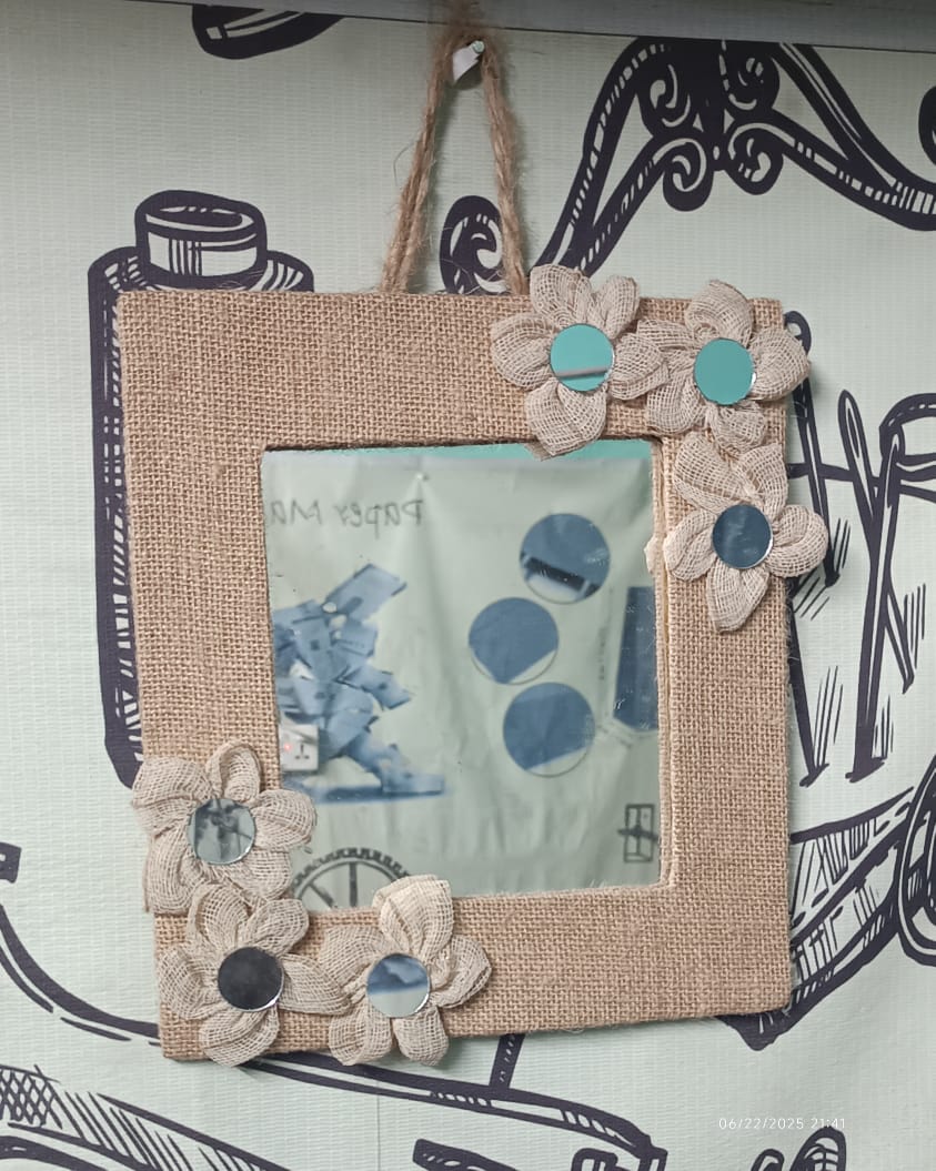 Embroidered Textile Cushion